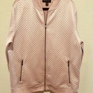 Men's Quilted Jacket - Pink XL